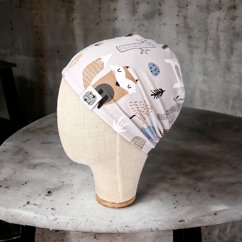 turbán sapka és csősál