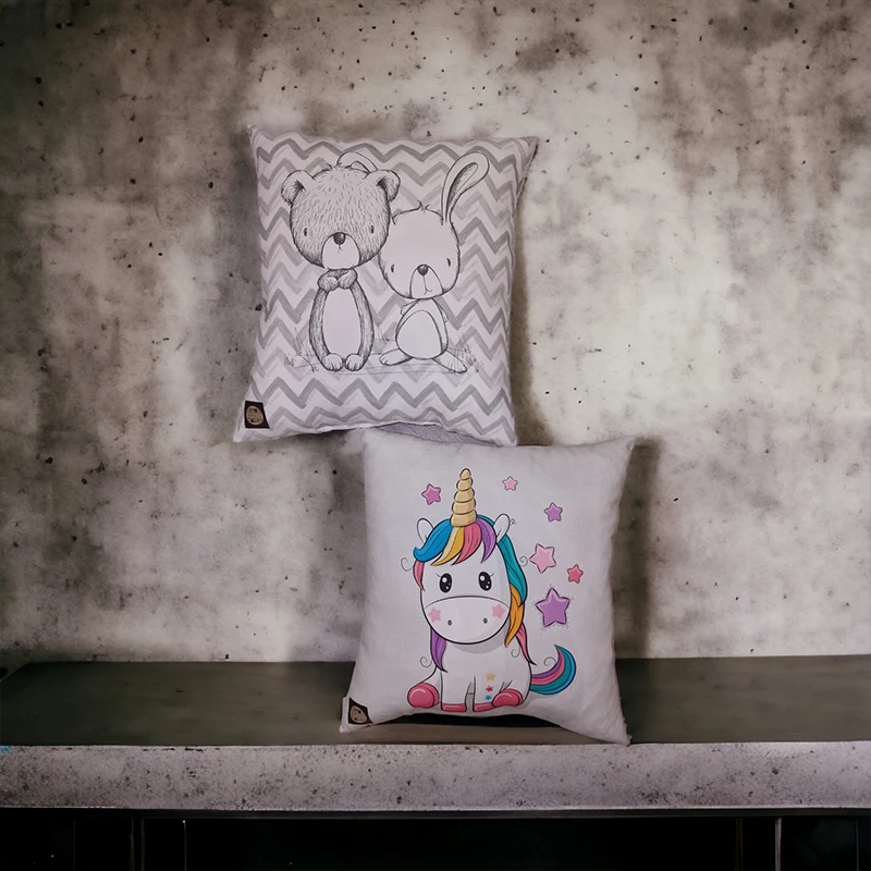 mintás párnák gyerekeknek és babáknak