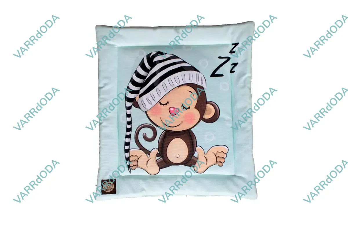 Alvó majom prémium baba párna