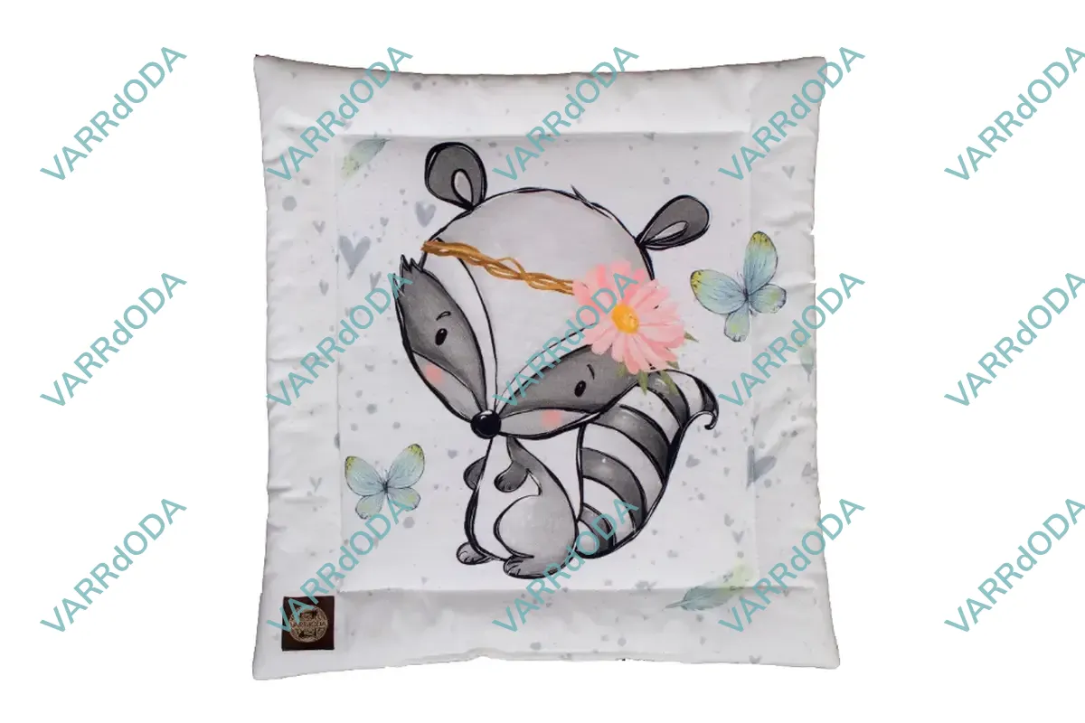 Erdei kalandorok-mosómaci prémium baba párna