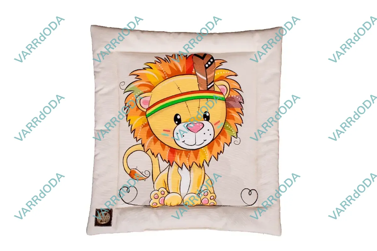 Indián oroszlán prémium baba párna