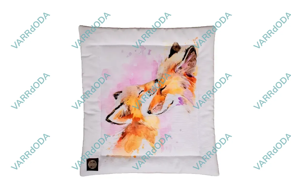 Két róka prémium baba párna