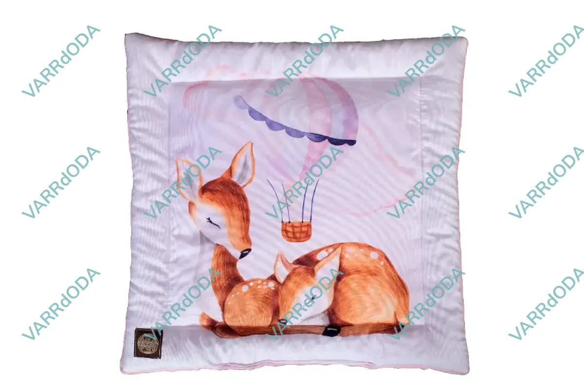 Nature természet- őzike és a ballon baba párna