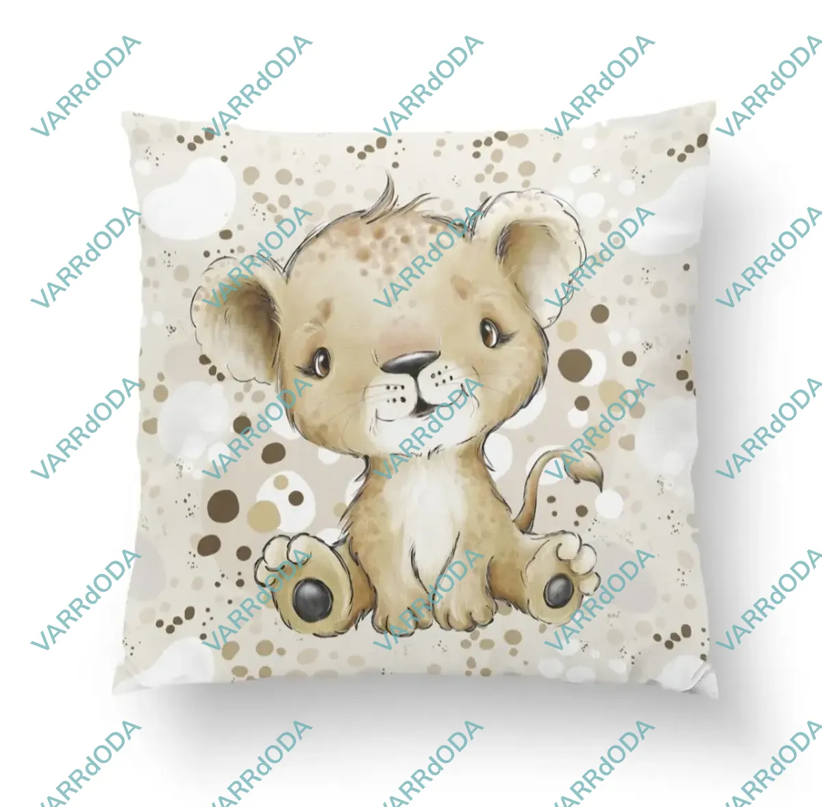 Afrikai oroszlán prémium párna