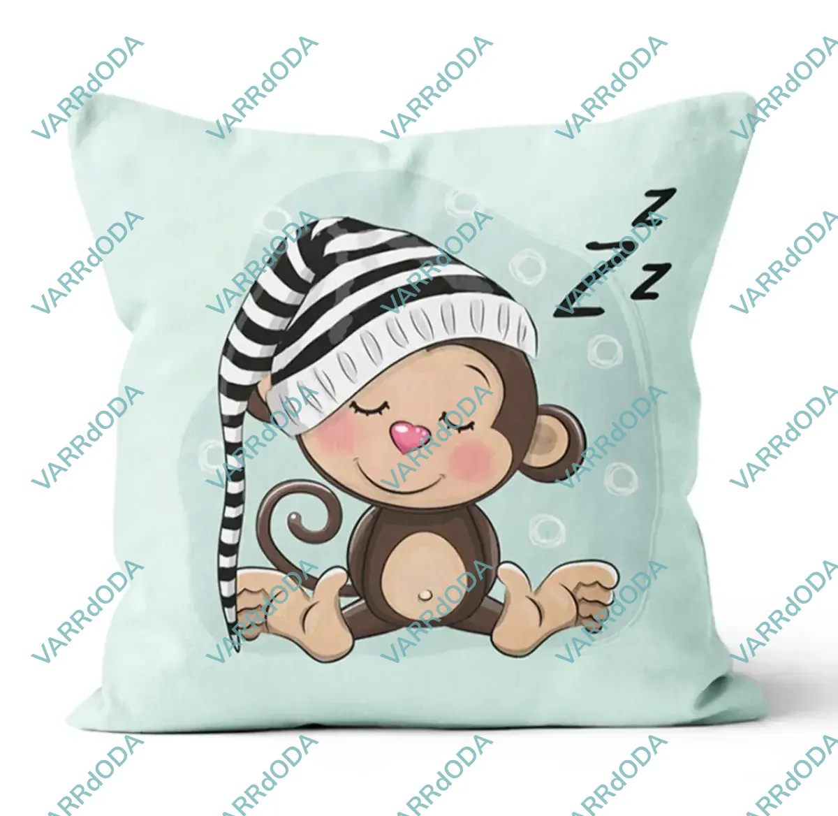 Alvó majom prémium párna