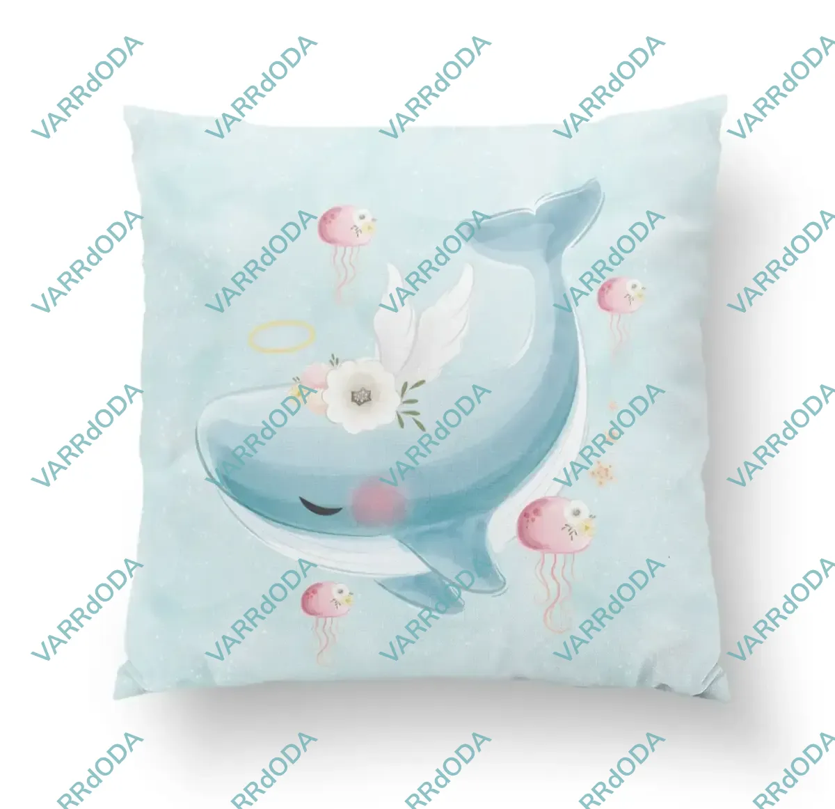 Aranyos bálna prémium párna