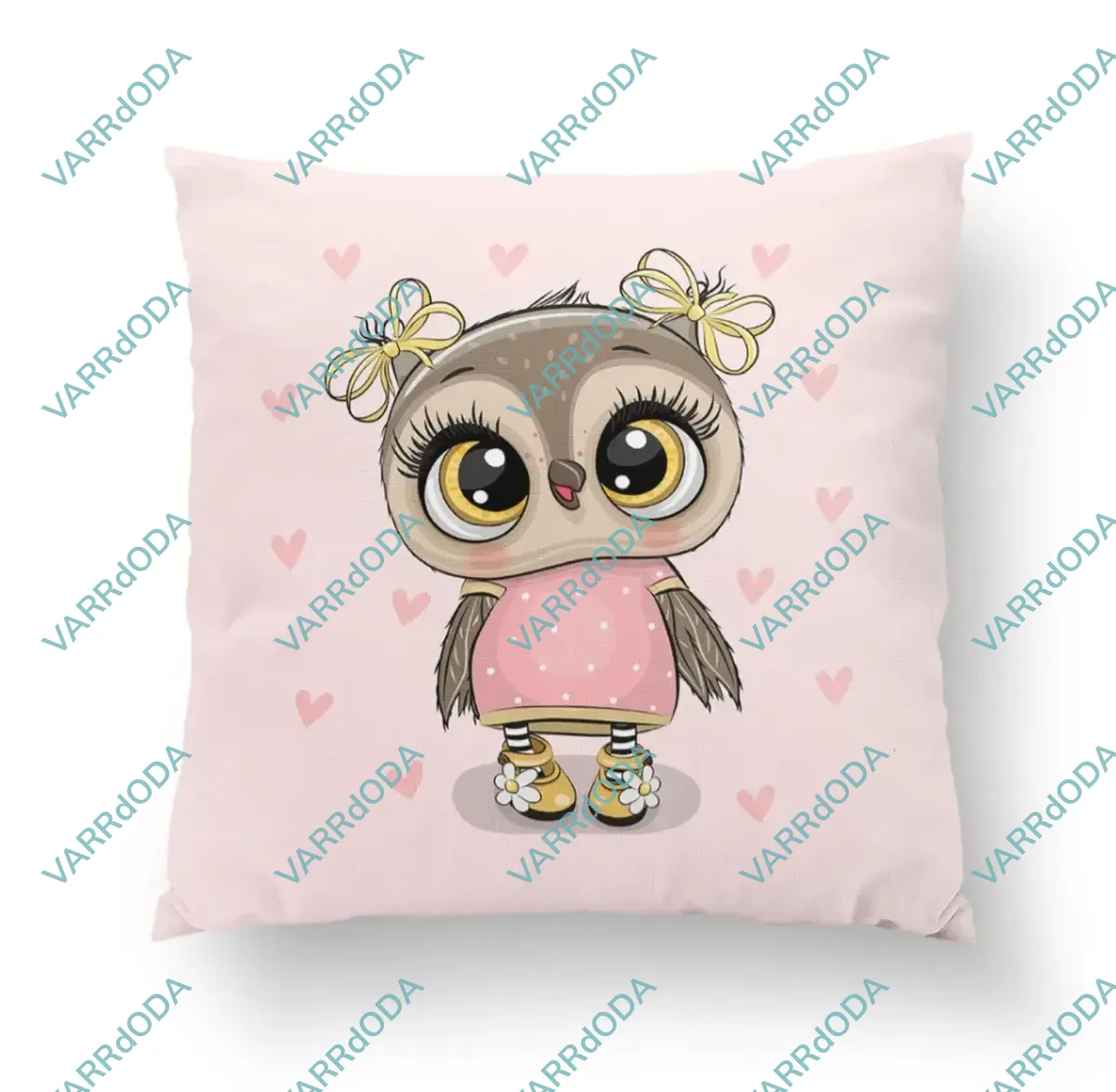 Bagoly lány prémium párna