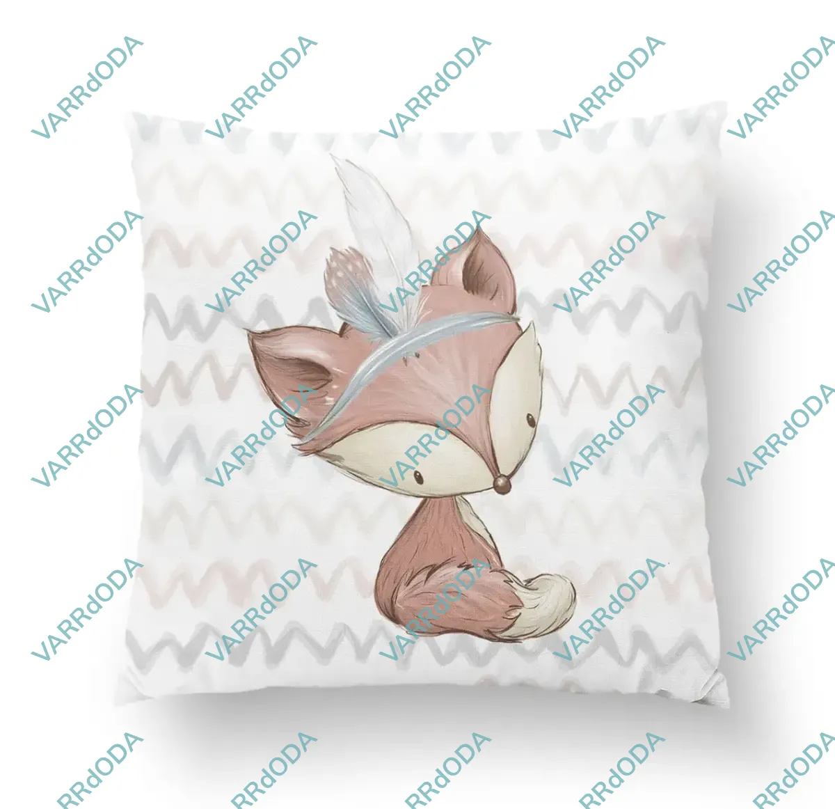 Erdei állatok, róka prémium párna