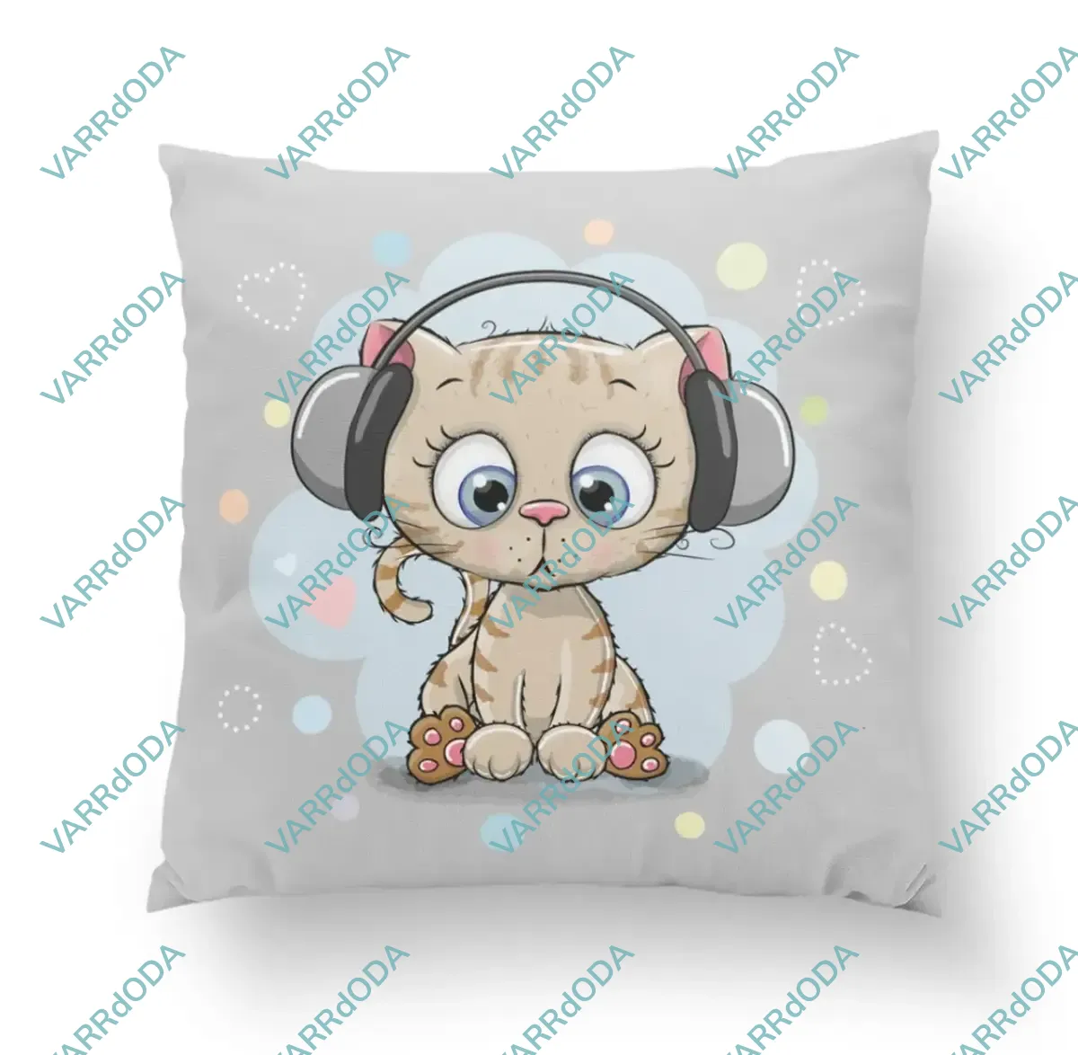 Fülhalgatós cica prémium párna