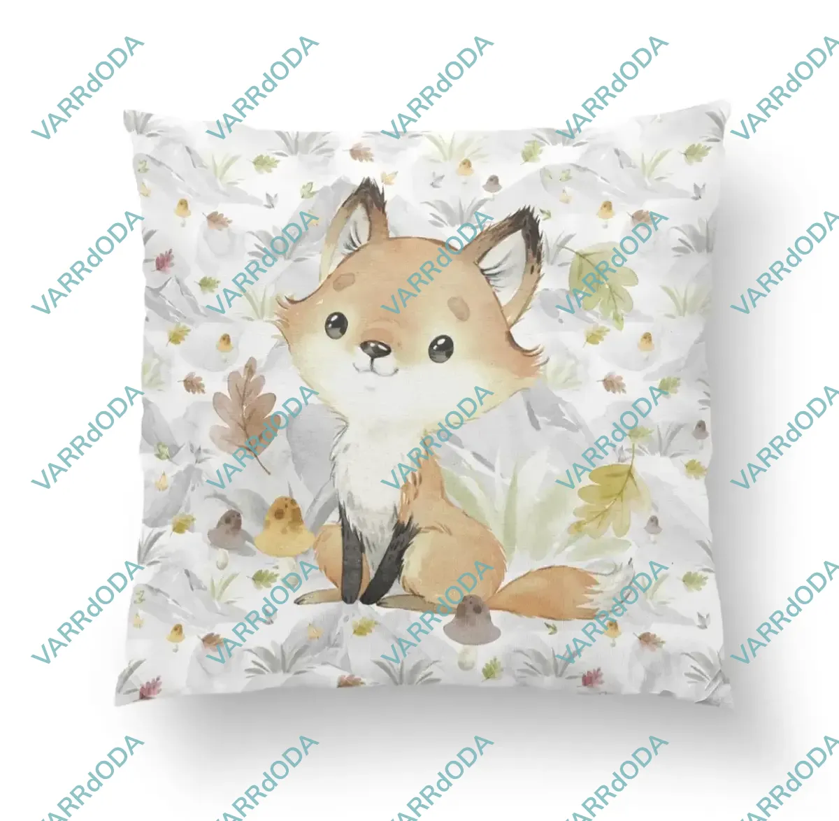 Hegyi ősz, róka prémium párna