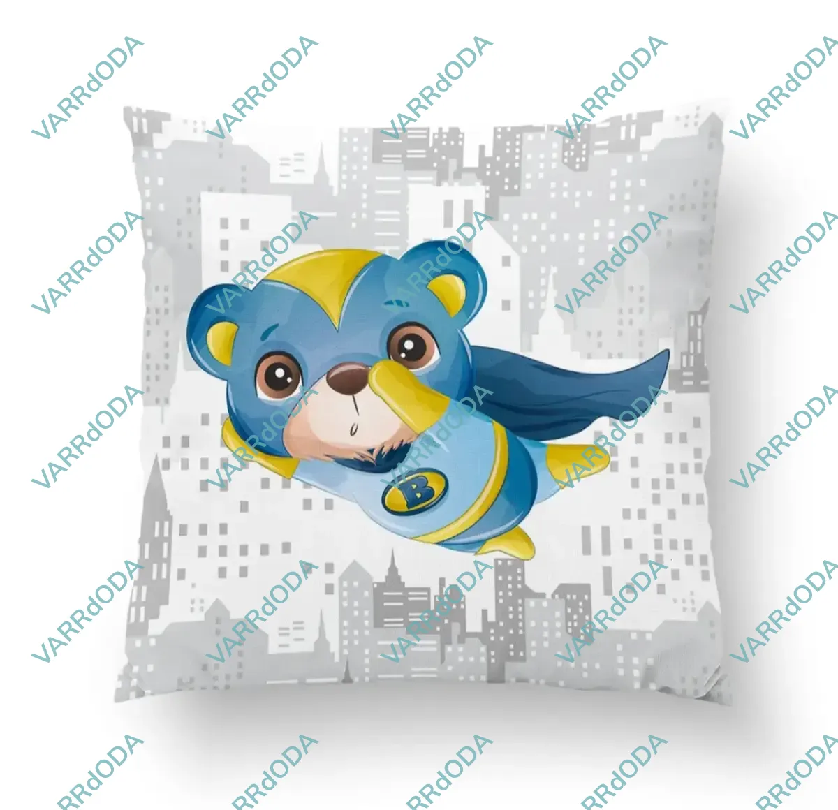 Hős teddy prémium párna