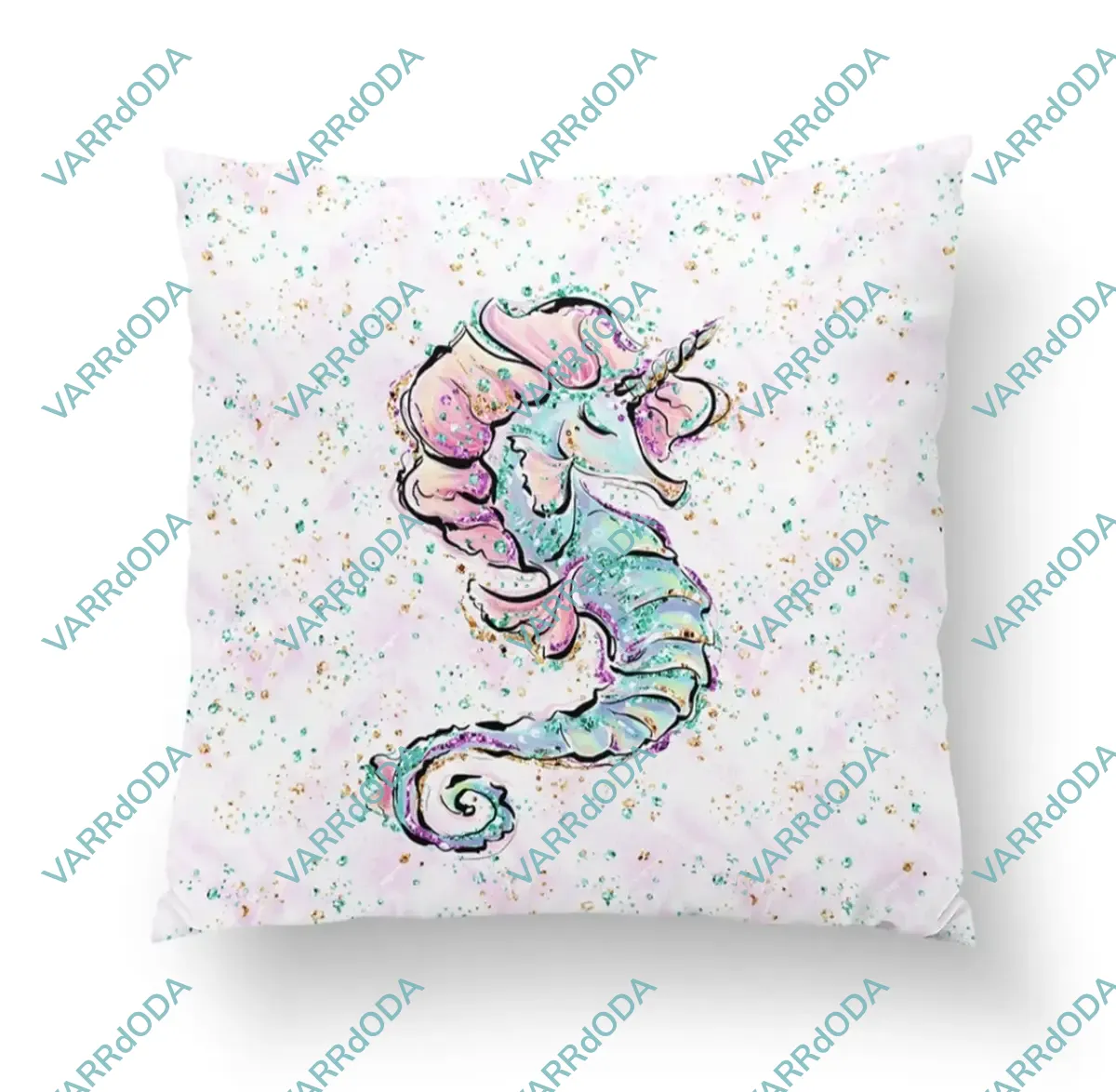 Óceán, csikóhal prémium párna