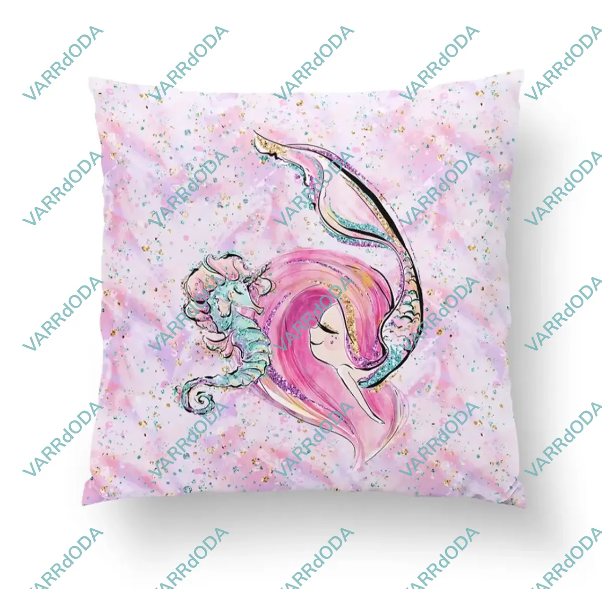 Óceán, sellő és csikóhal prémium párna