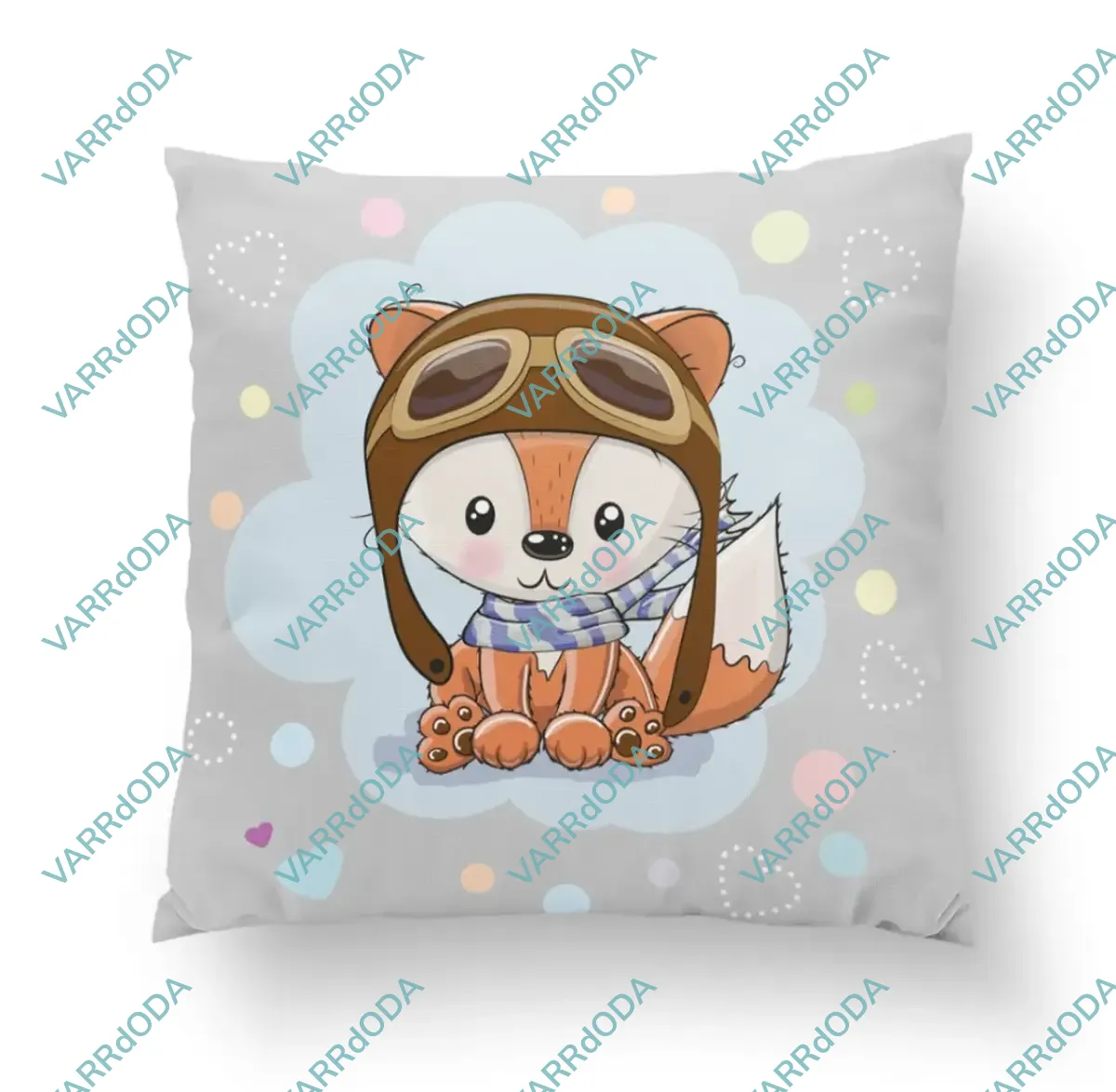 Pilóta róka prémium párna