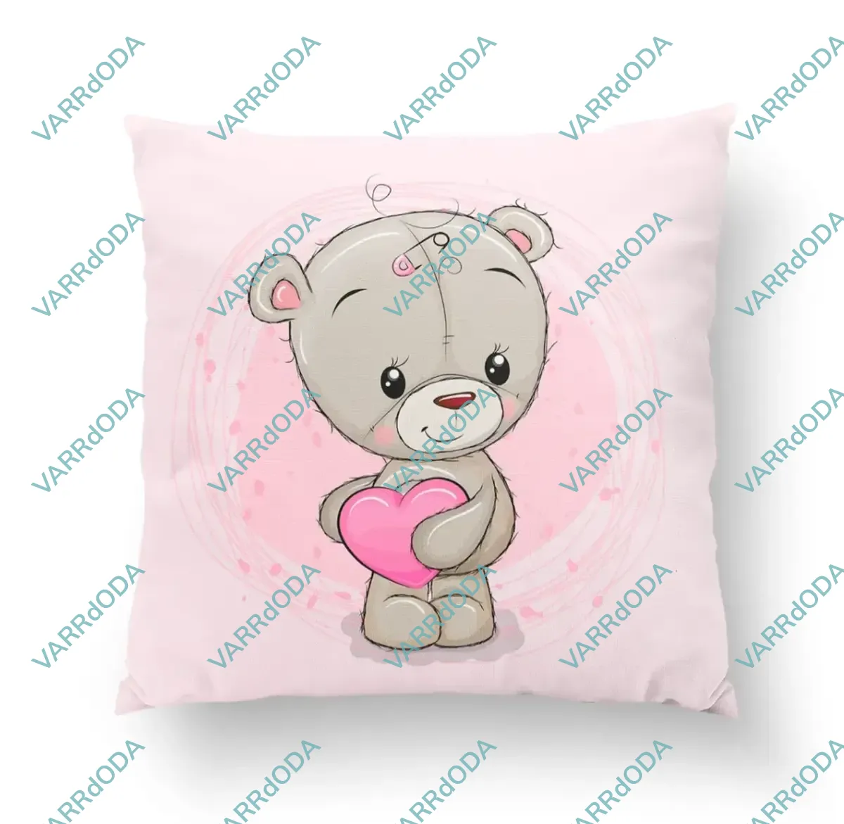 Teddy lány prémium párna