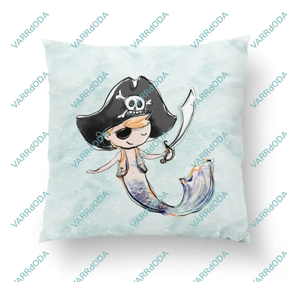 Tenger, kardos kalóz prémium párna