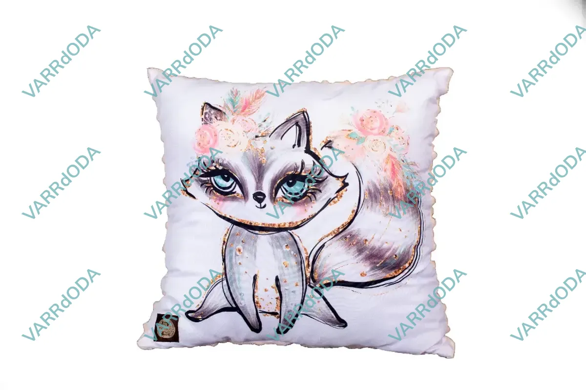 Indana girl- mosómedve díszpárna