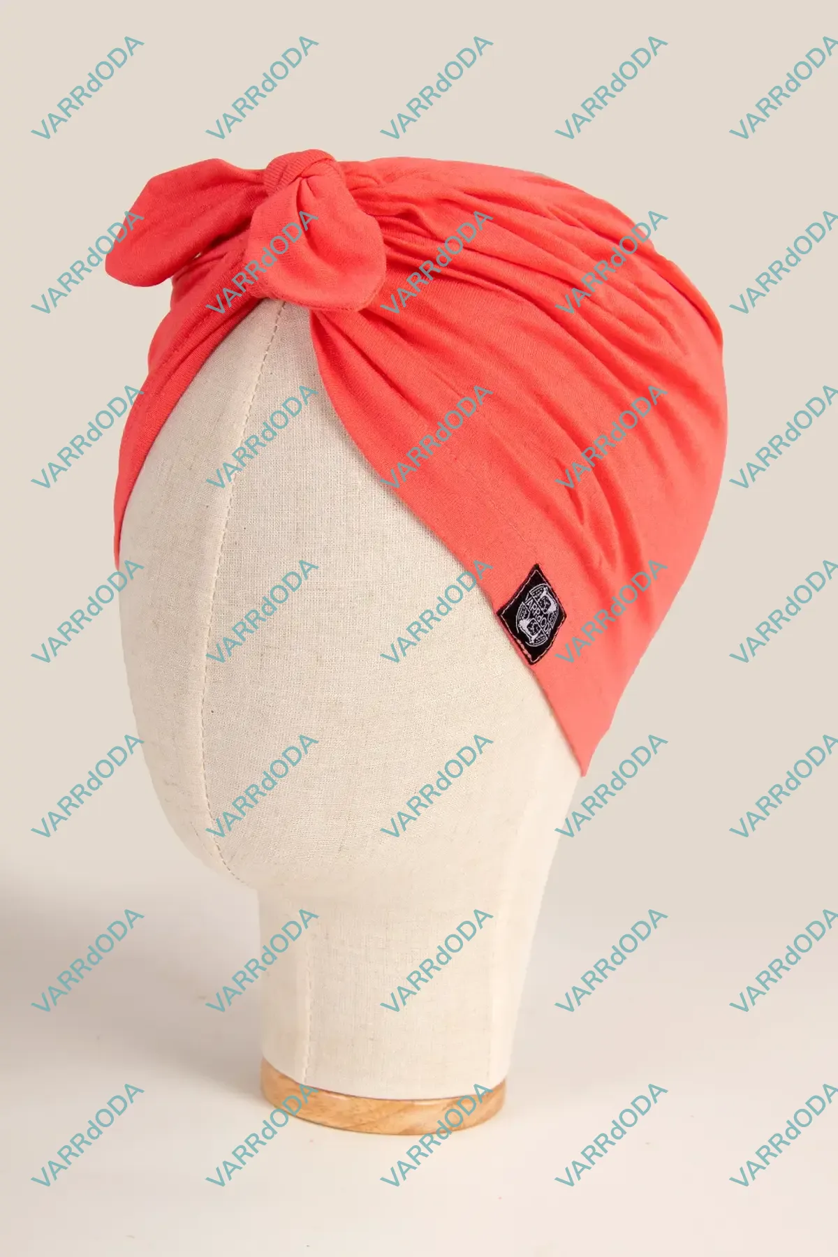 Korall turbán sapka