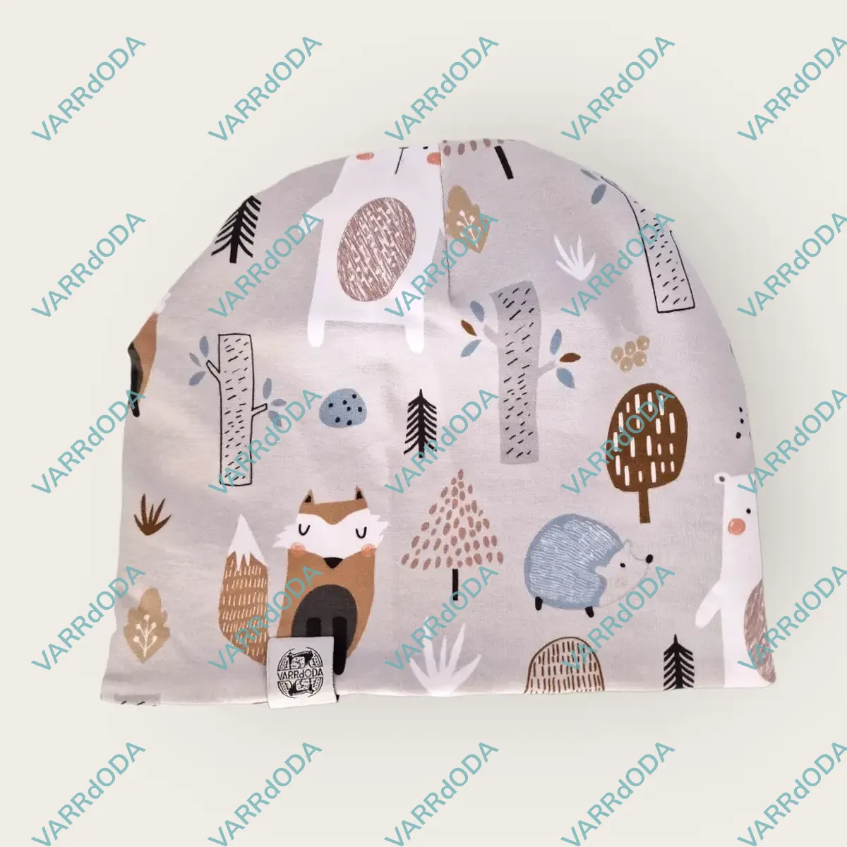 Szürke erdei állatok lezser sapka