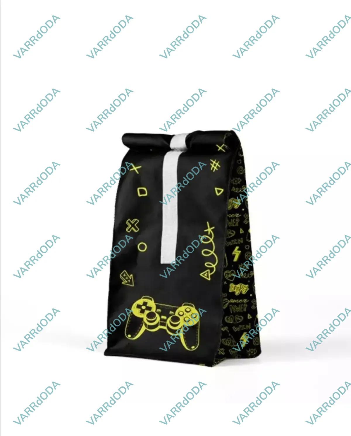 Gamer uzsonnás táska