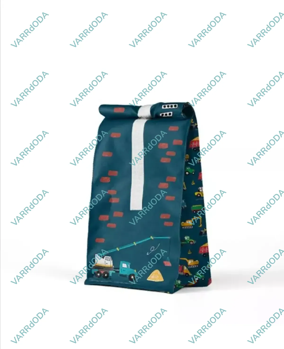 Járművek uzsonnás táska