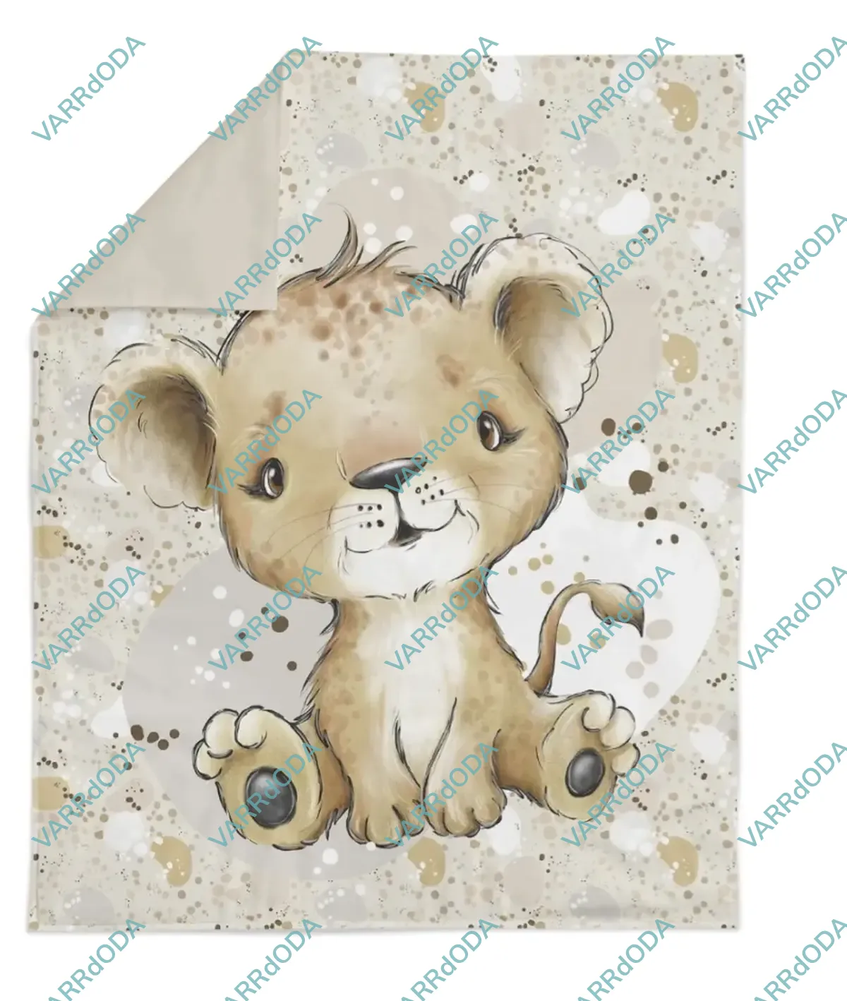 Afrikai oroszlán prémium takaró