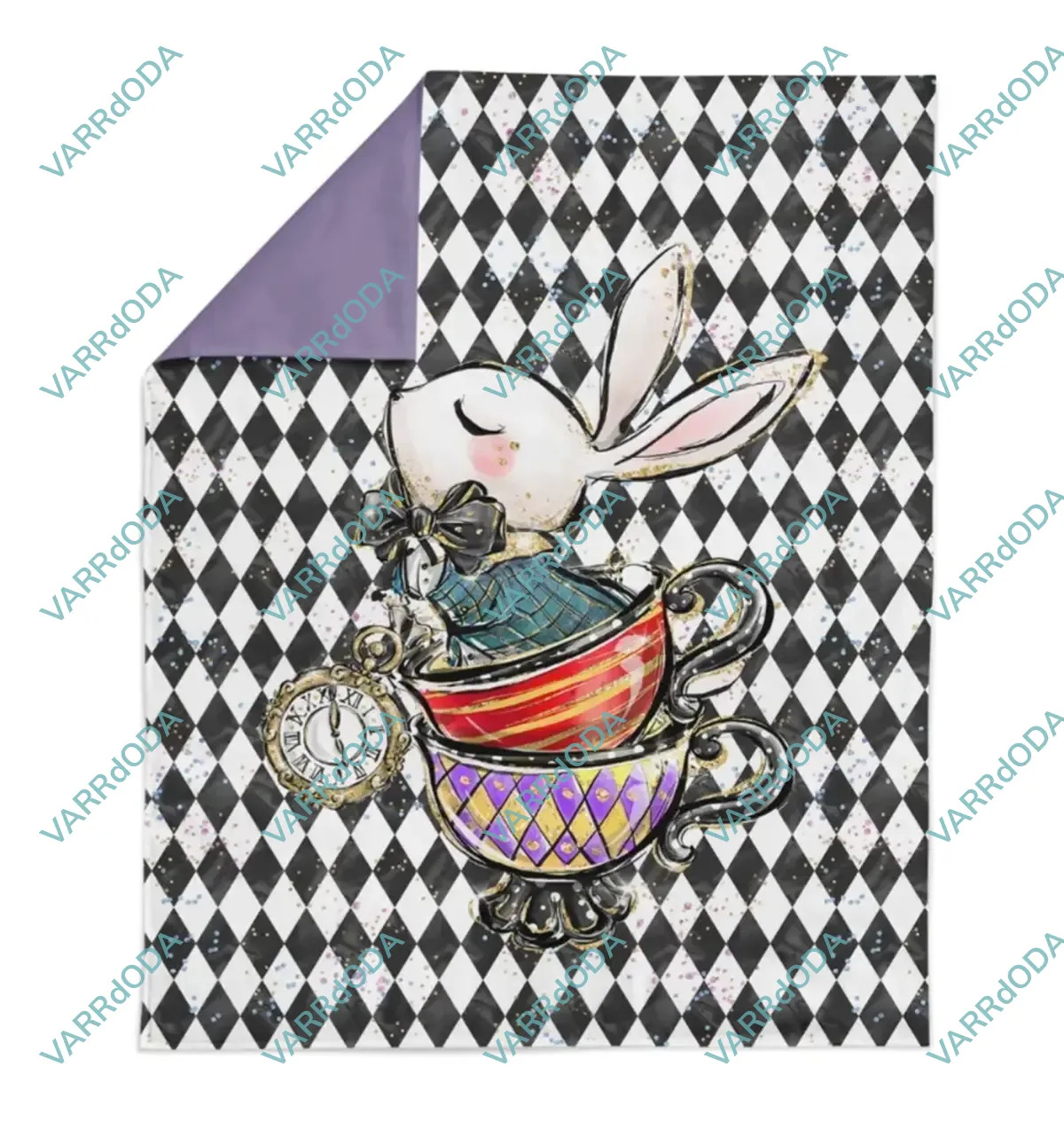 Alíz csodaországban prémium takaró