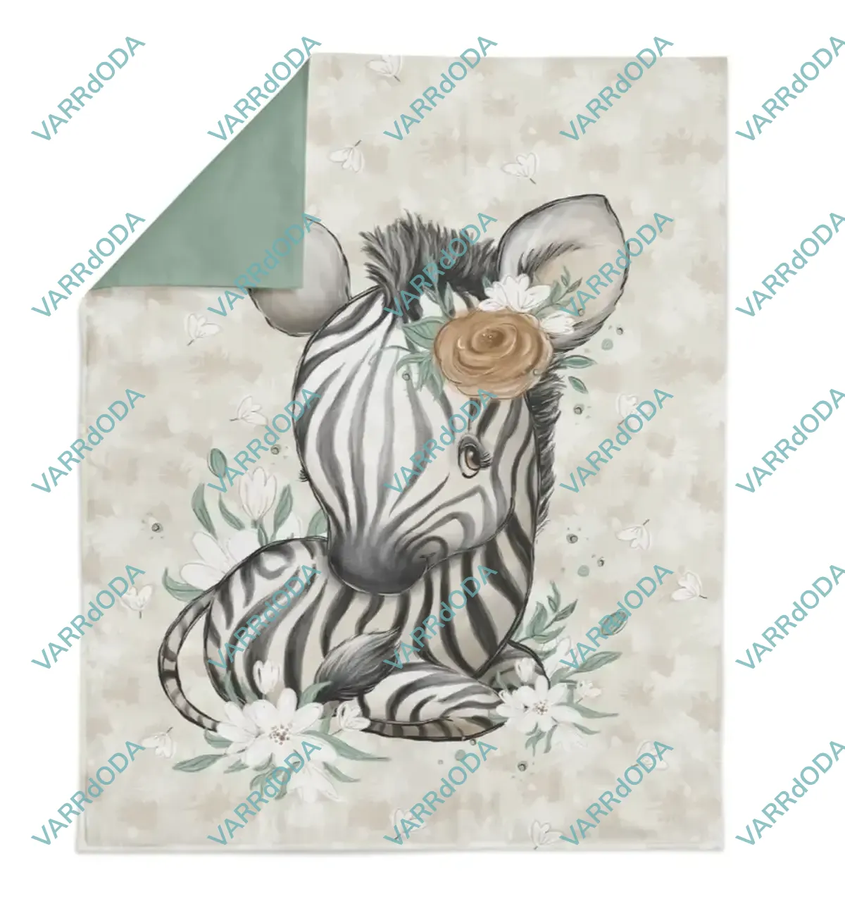 Bébi zebra prémium takaró