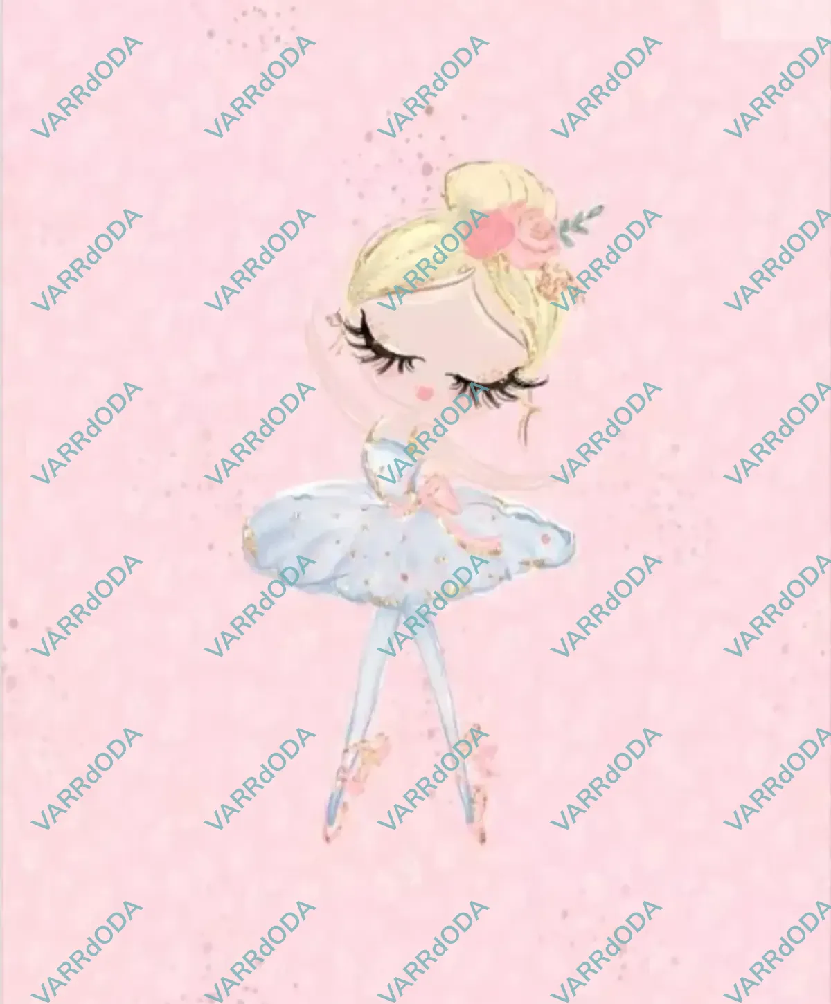 Rózsaszín balerina takaró