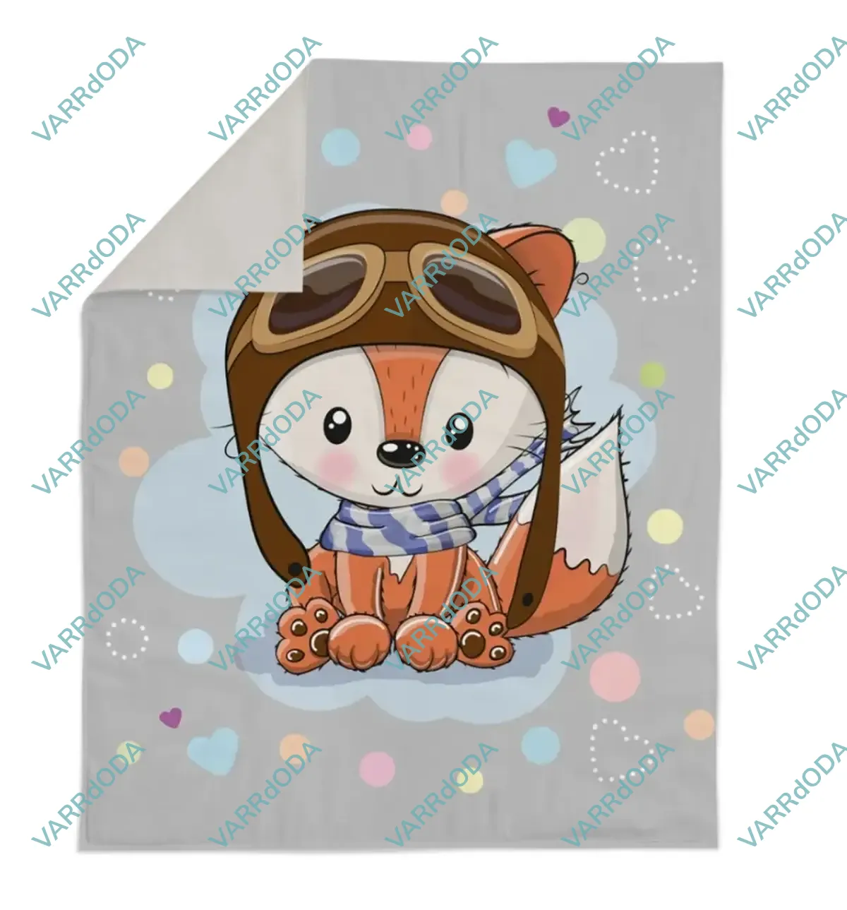 Pilóta róka prémium takaró