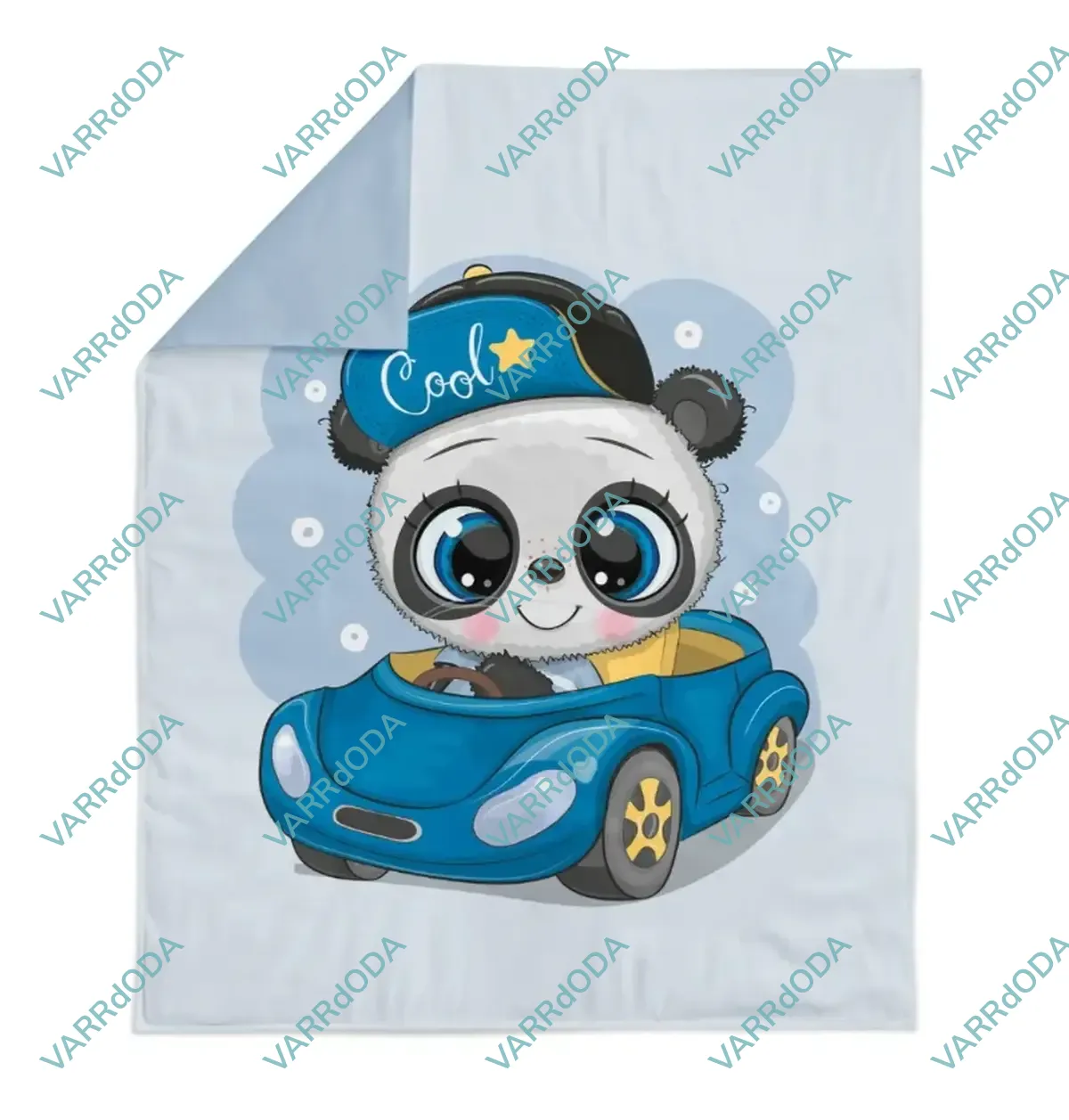 Panda az autóban prémium takaró