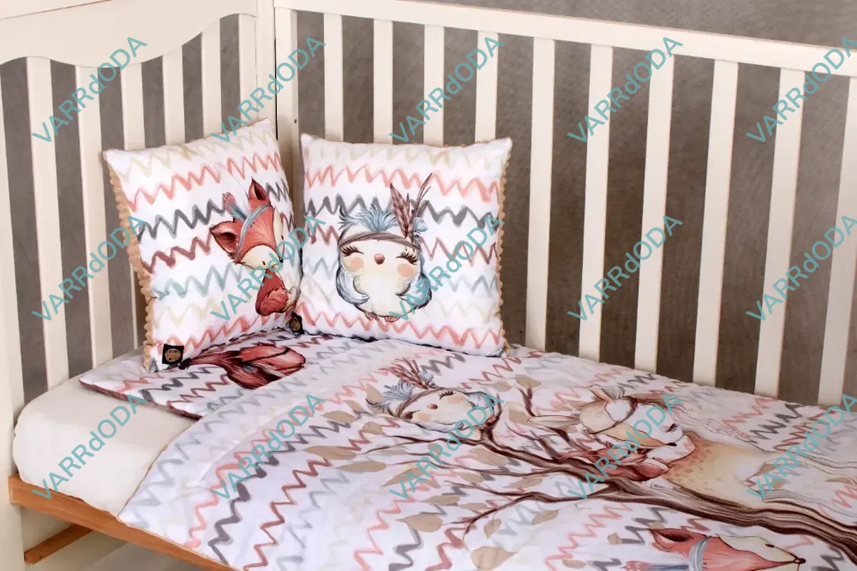 Erdei állatok ágynemű szett