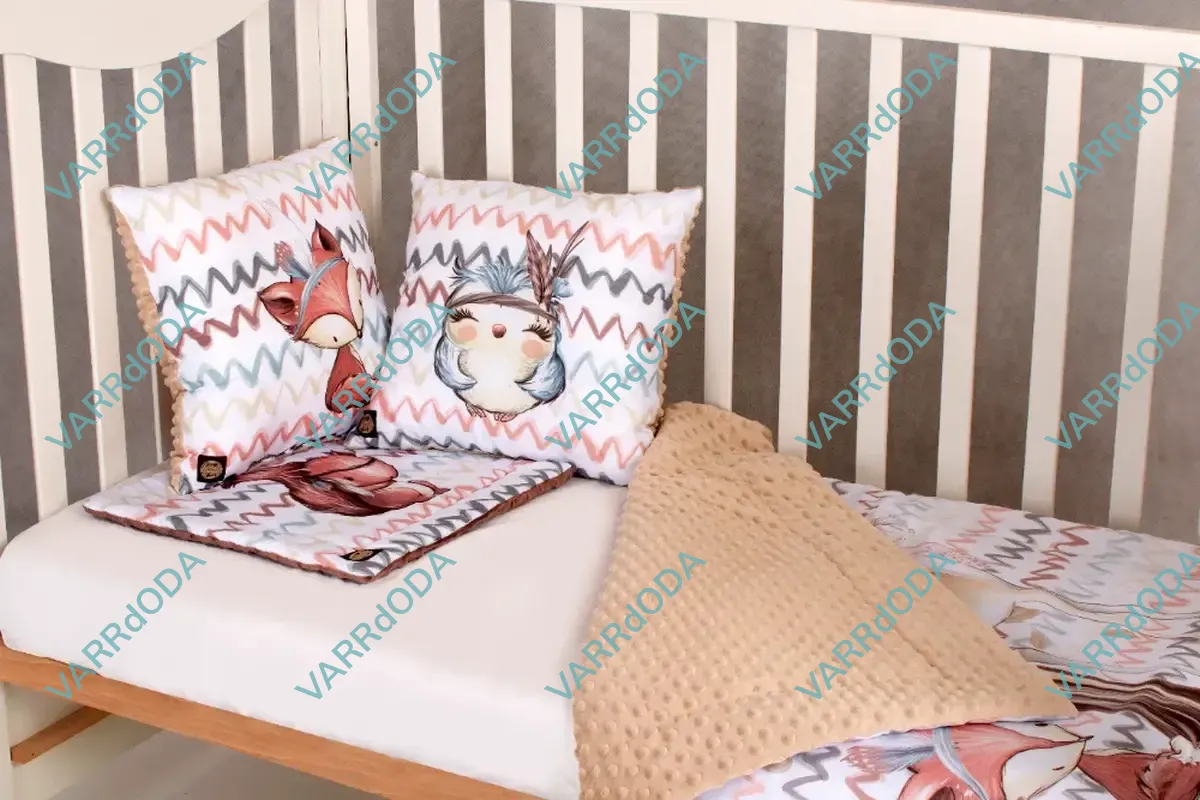 Erdei állatok ágynemű szett