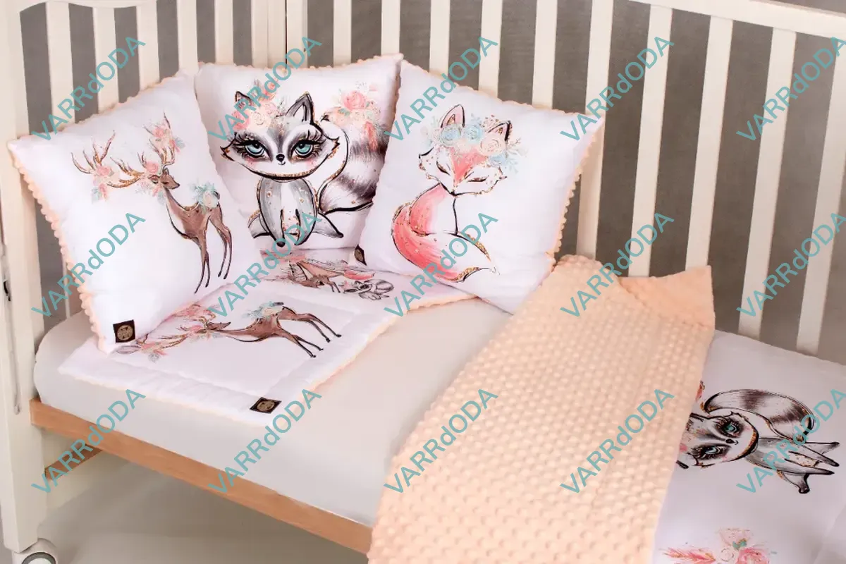 Indián girl állatok ágynemű szett