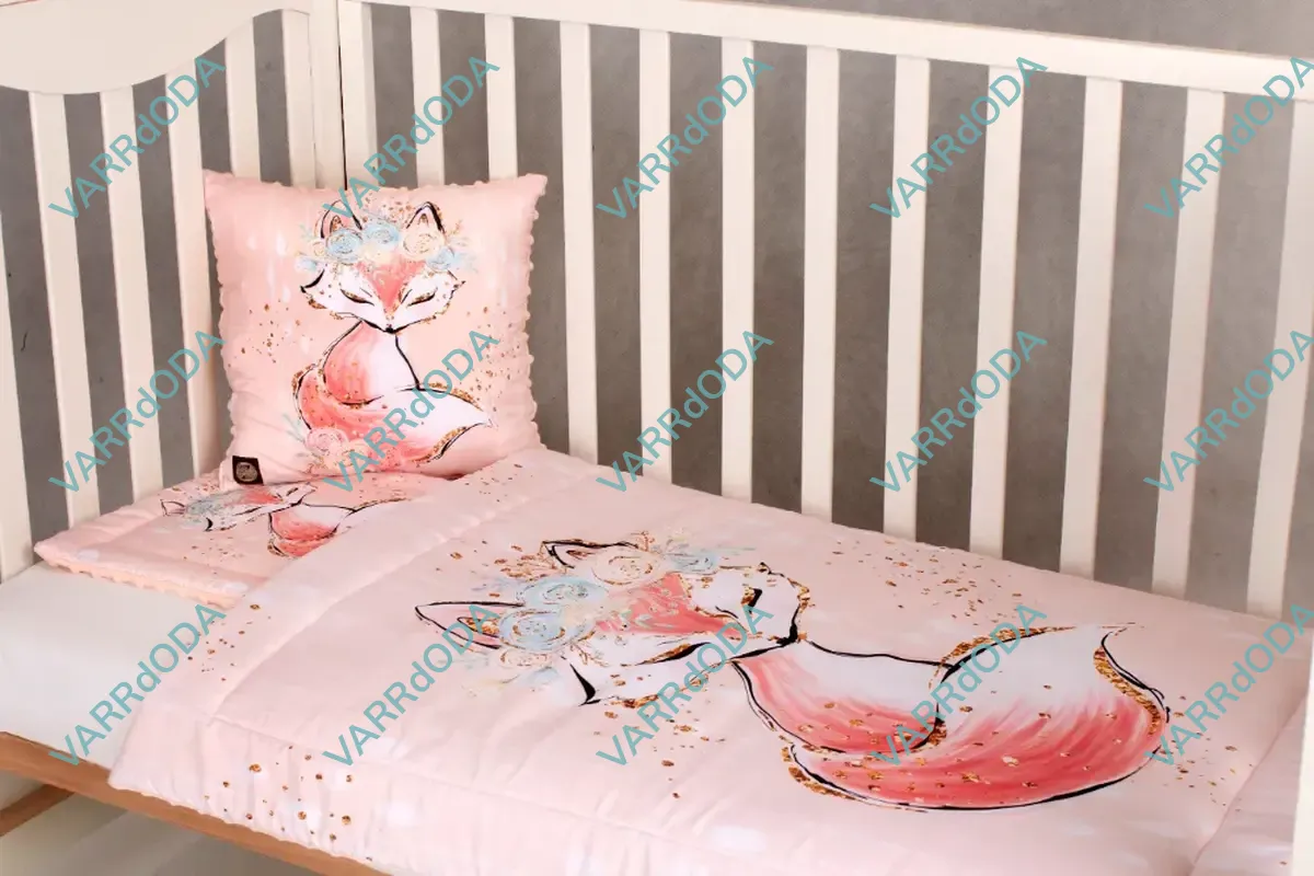 Indián girl róka barack ágynemű szett