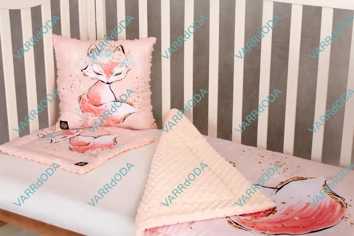 Indián girl róka barack ágynemű szett