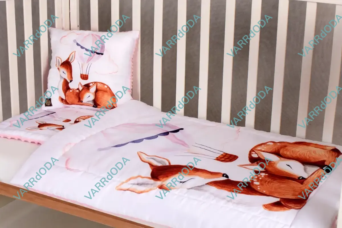 Nature természet- őzike és a ballon ágynemű szett