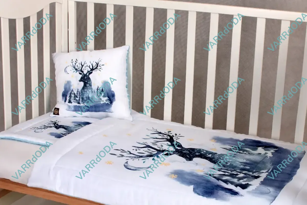 Téli szarvas ágynemű szett