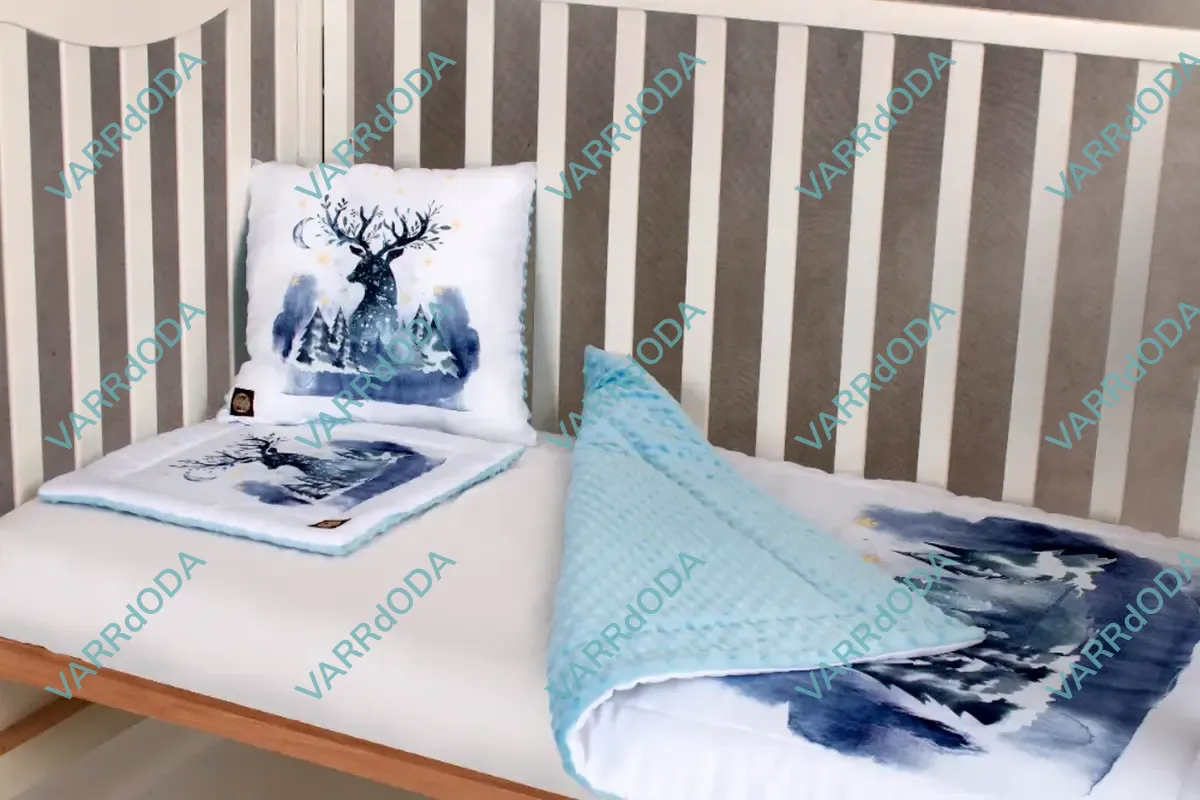 Téli szarvas ágynemű szett