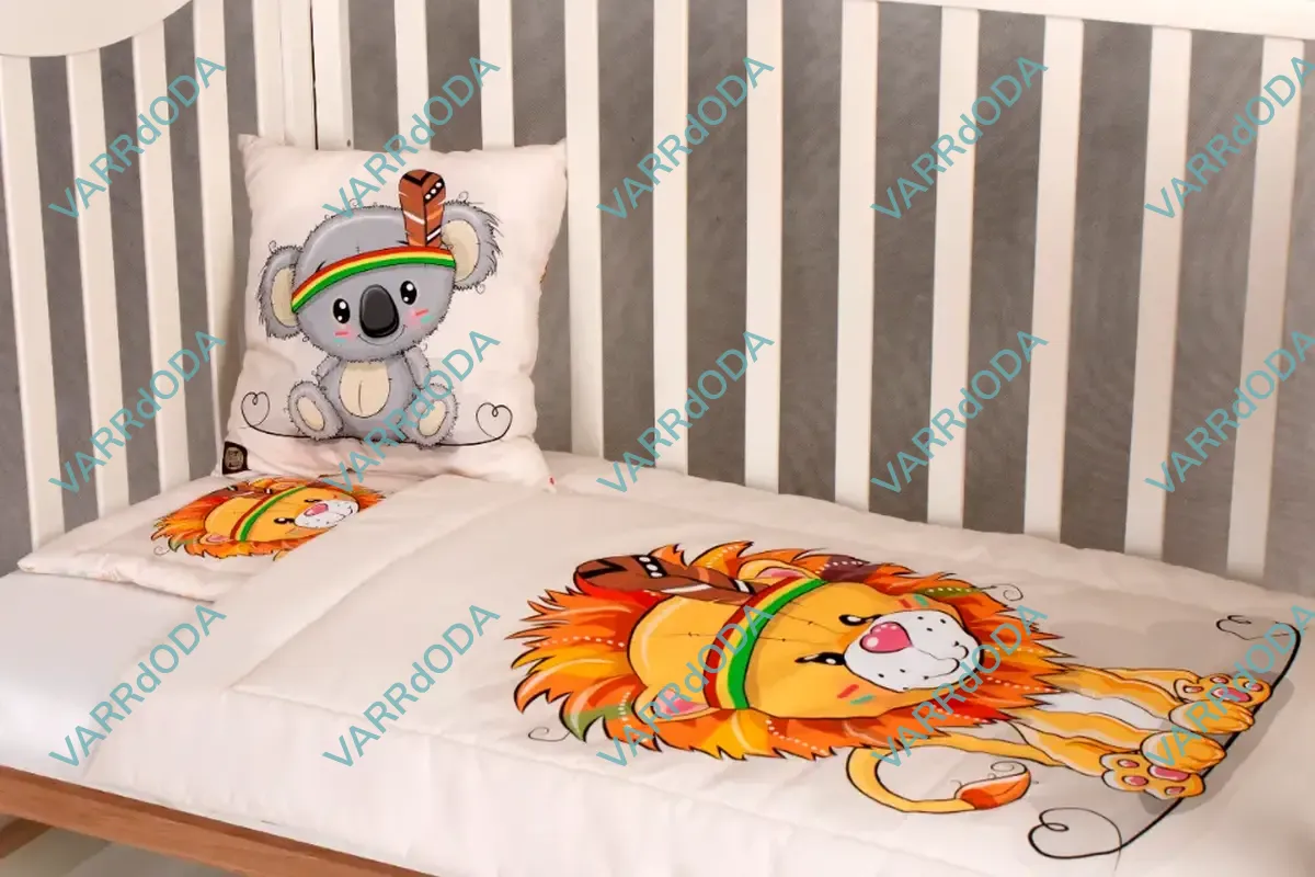 Indián állatok prémium ágynemű szett