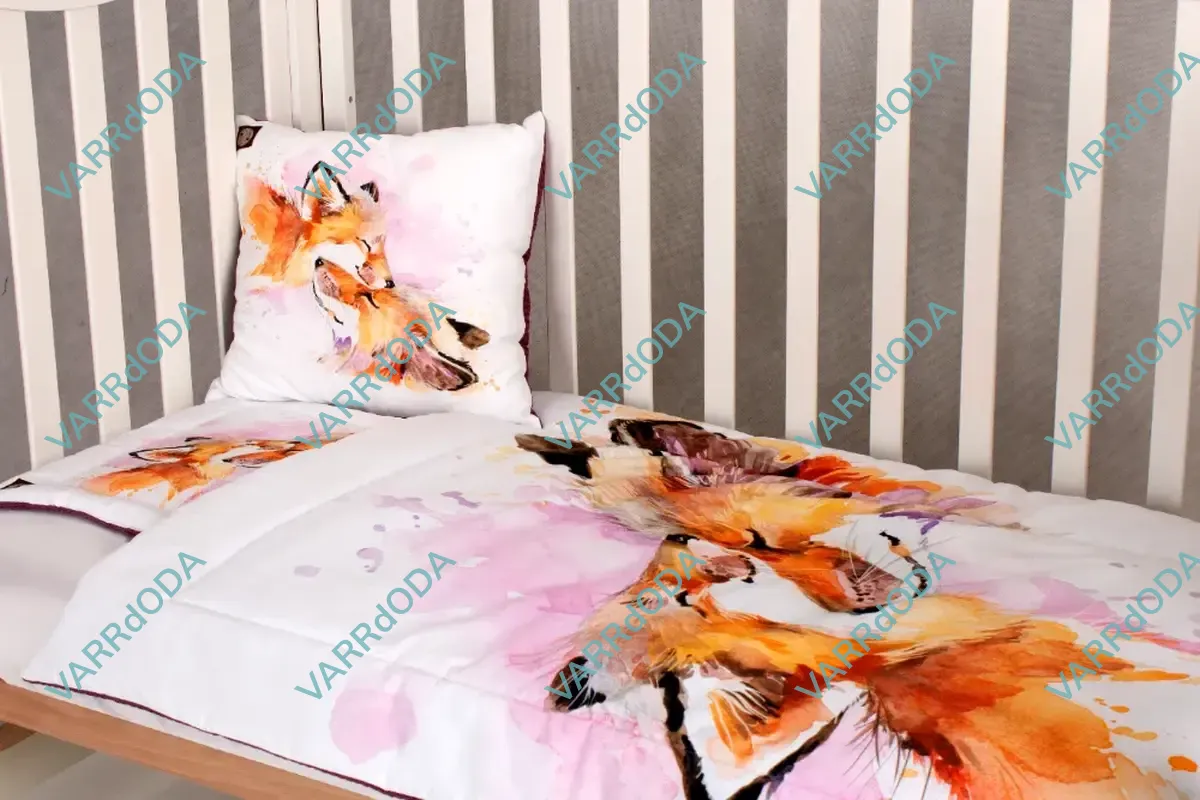 Két róka prémium ágynemű szett