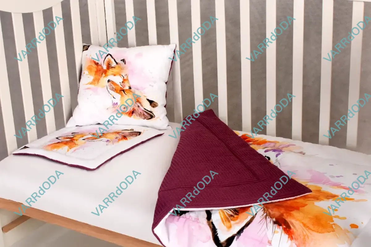Két róka prémium ágynemű szett
