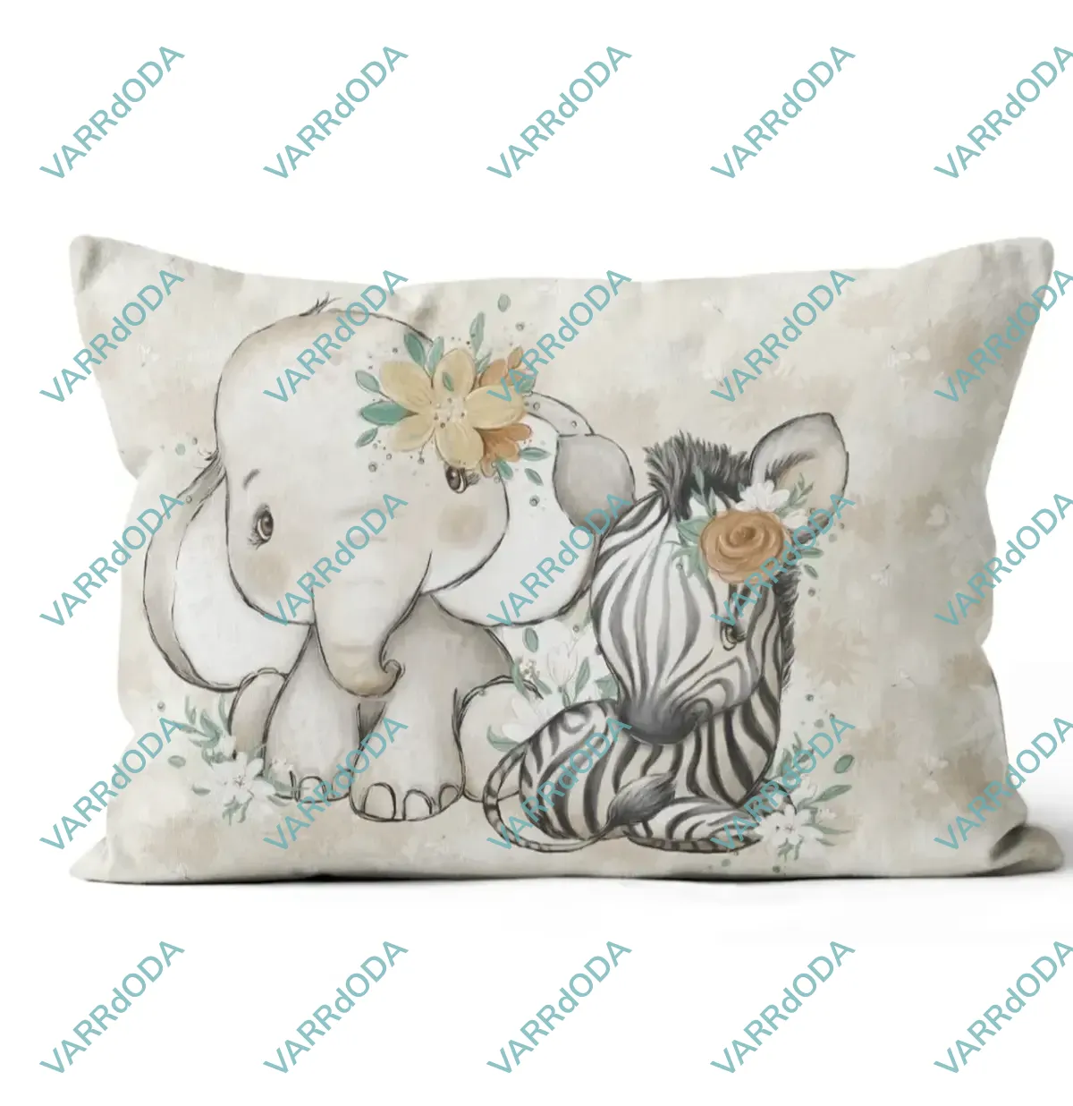 Bébi zebra és elefánt