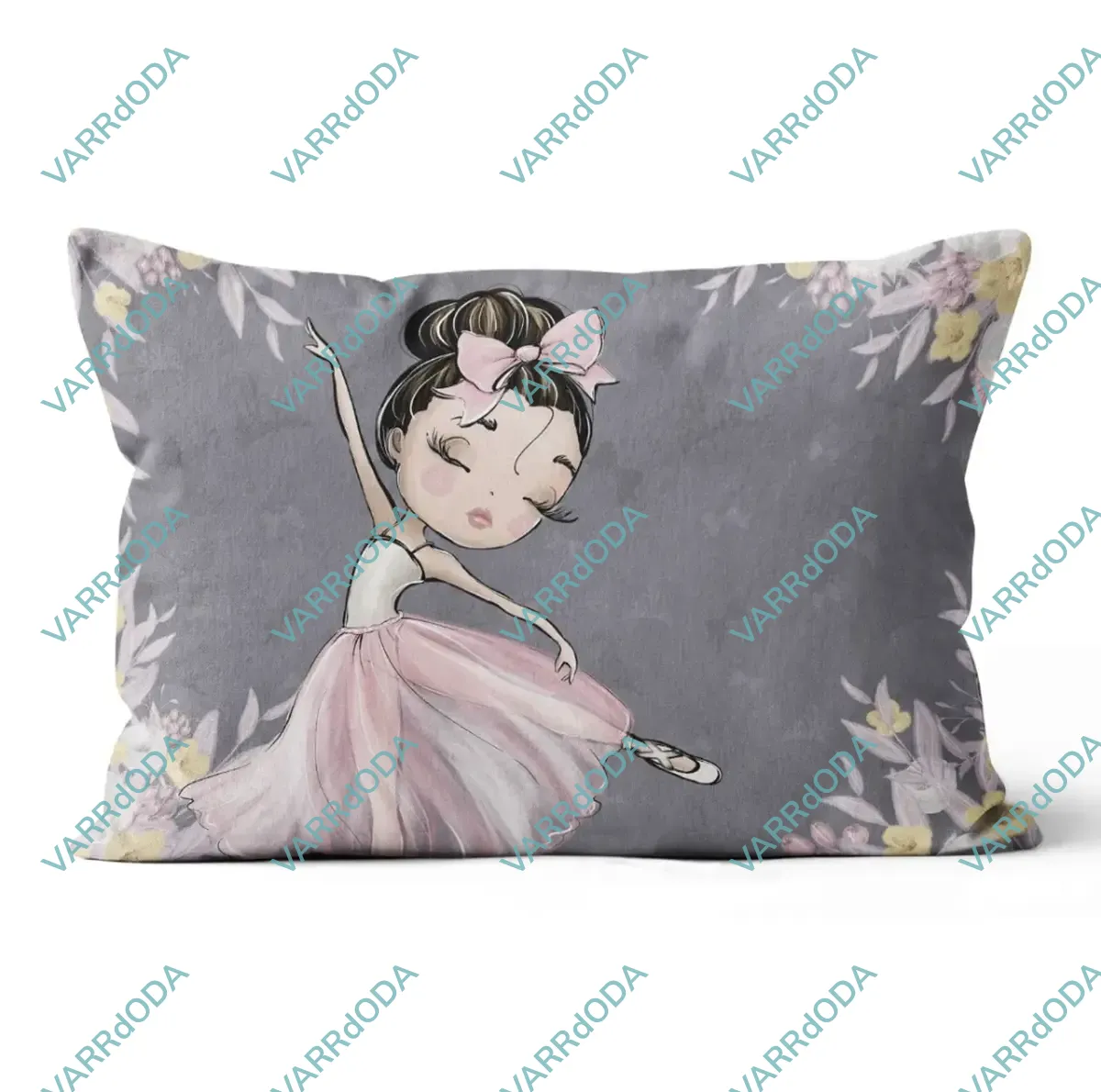 Szürke balerína prémium alvó párna