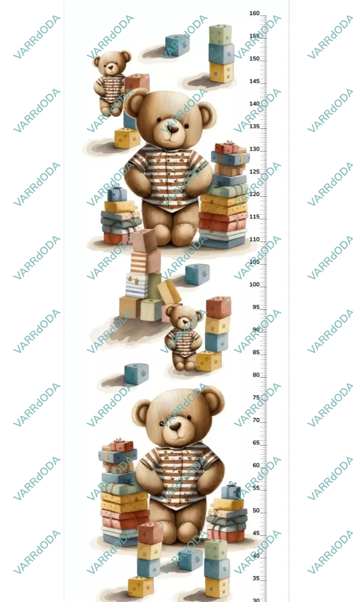 Teddy maci magasság mérő