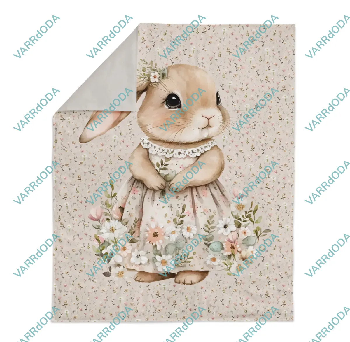 Nyuszilány ruhában prémium takaró