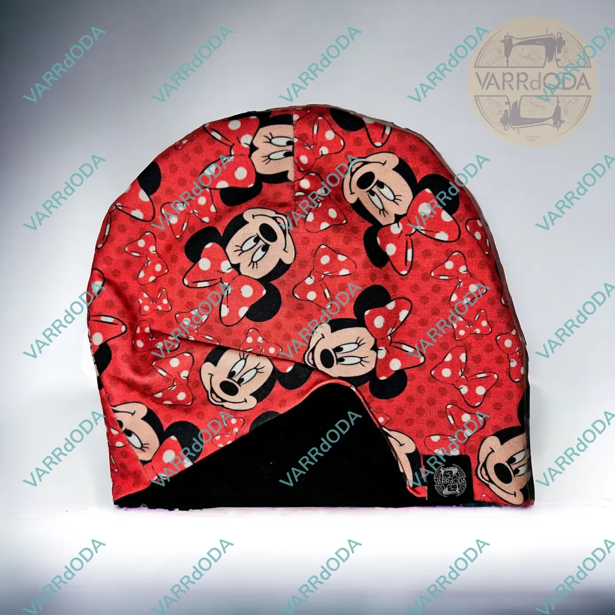 Piros minnie lezser sapka