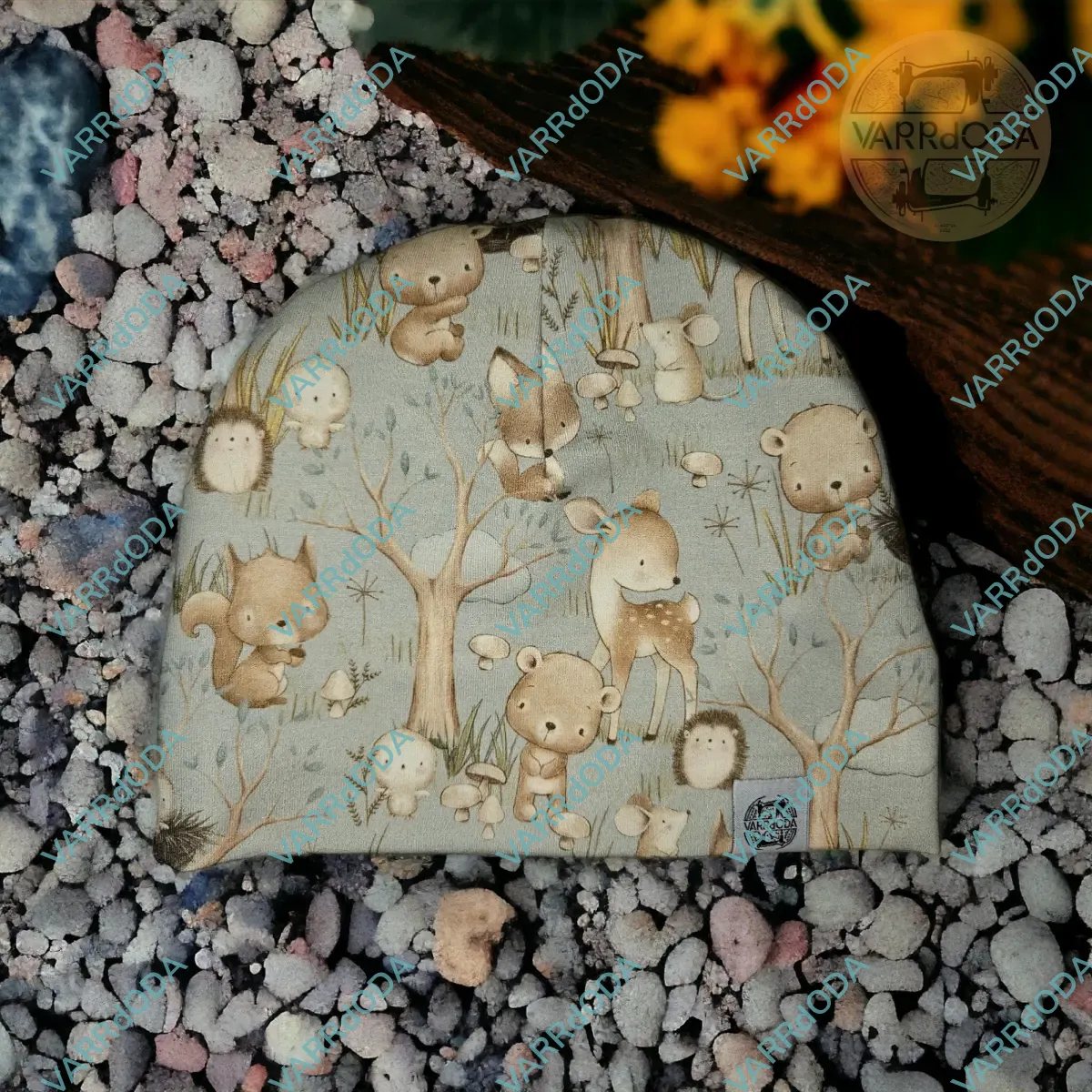 Szürke őzike sapka