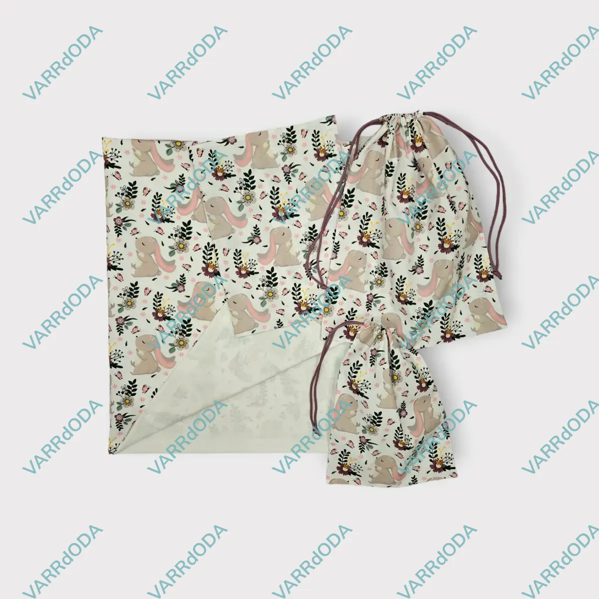 Nyuszis ágynemű huzat szett