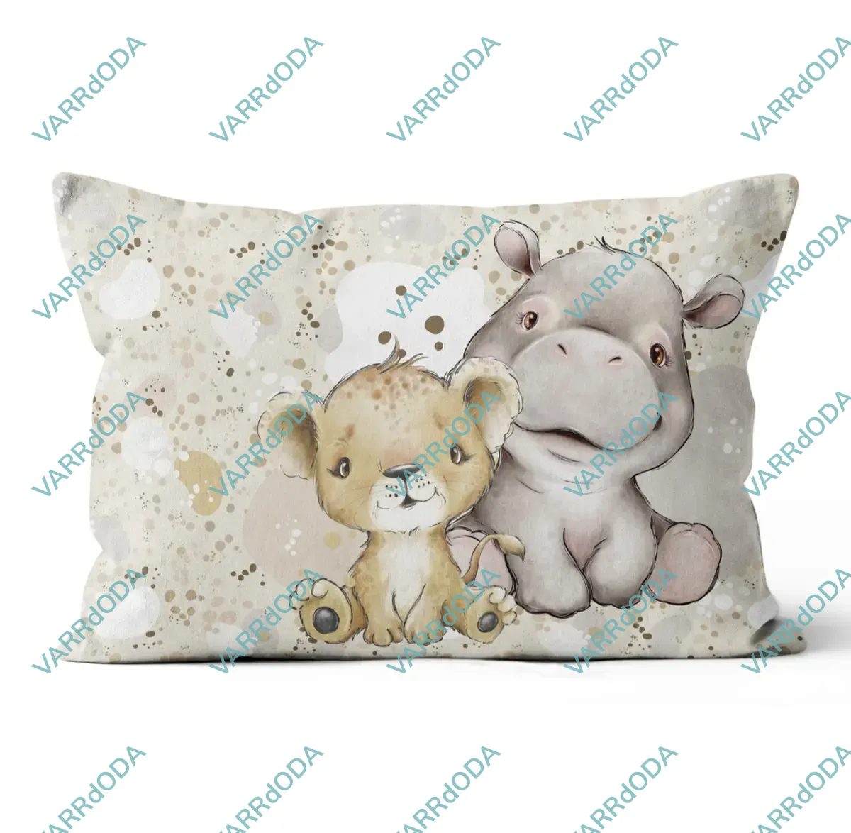 Afrikai állatok ovis párna